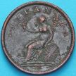 Монета Великобритании 1 пенни 1806 год. 