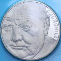 Великобритания 5 фунтов 2015 год. Уинстон Черчилль. BU