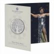 Монета Великобритания 5 фунтов 2020 год. QUEEN. Буклет