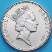 Монета Великобритания 5 пенсов 1991 год. BU