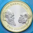 Монета Великобритания 2 фунта 2009 год. Чарльз Дарвин. BU