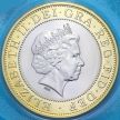 Монета Великобритания 2 фунта 2009 год. Роберт Бернс. BU
