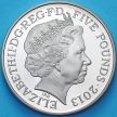 Монета Великобритания 5 фунтов 2013 год. Коронация. Пруф