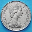 Монета Великобритании 10 новых пенсов 1981 год.