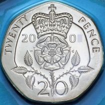 Великобритания 20 пенсов 2003 год. BU