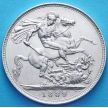 Монета Великобритании 1 крона 1889 год. Серебро.