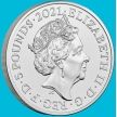 Монета Великобритания 5 фунтов 2021 год. День памяти