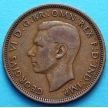Монета Великобритания 1/2 пенни 1941 год. 