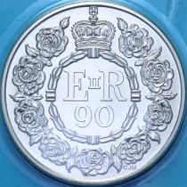 Великобритания 5 фунтов 2016 год. 90 лет со дня рождения Королевы Елизаветы II. BU