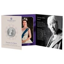 Великобритания 5 фунтов 2026 год. Портрет молодой королевы Елизаветы II. Буклет