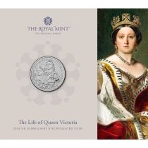 Великобритания 5 фунтов 2026 год. Жизнь королевы Виктории. Буклет