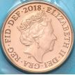 Монета Великобритания 2 пенса 2018 год.BU