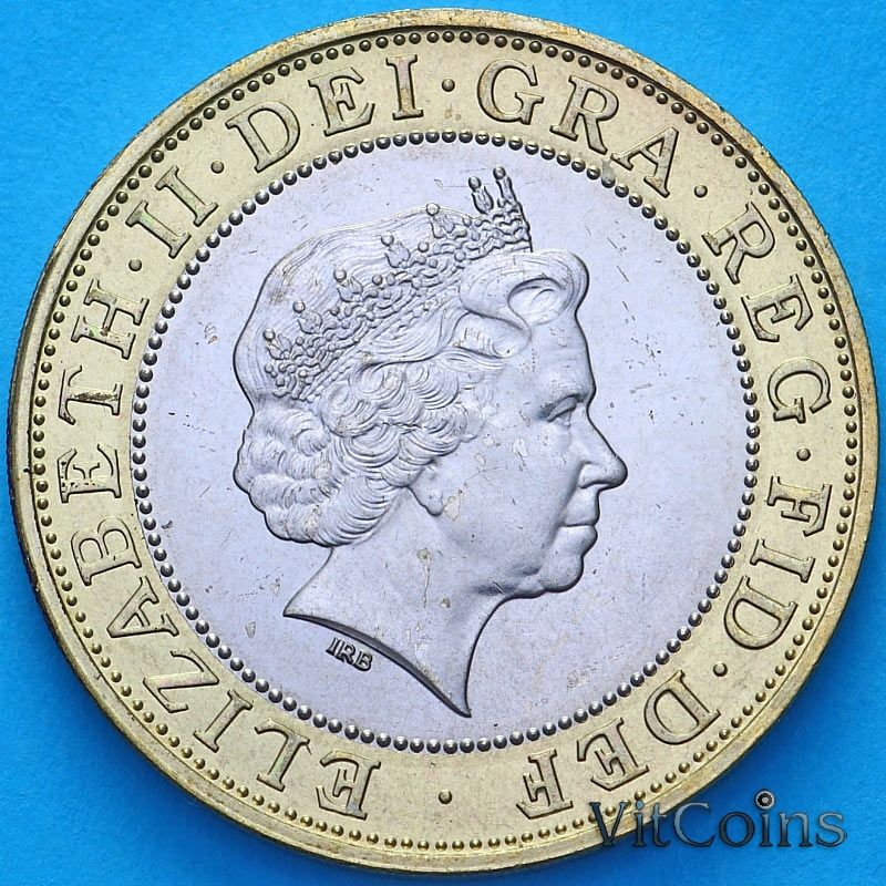 Монета Великобритания 2 фунта 1998 год. BU