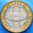 Монета Великобритания 2 фунта 1999 год. Регби. BU