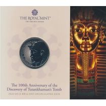 Великобритания 5 фунтов 2022 год. 100 лет открытию гробницы Тутанхамона. Буклет
