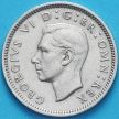 Монета Великобритания 6 пенсов 1950 год.