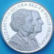 Монета Великобритании 5 фунтов 2007 год. Алмазная свадьба Королевы. Пруф Монета Великобритании 5 фунтов 2007 год. Алмазная свадьба Королевы. Пруф