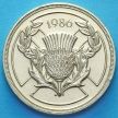 Монета Великобритании 2 фунта 1986 год. XIII Игры Содружества.