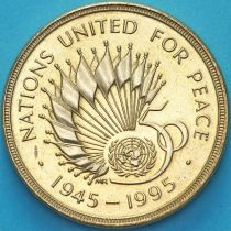 Великобритания 2 фунта 1995 год. 50 лет ООН