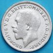 Монета Великобритания 3 пенса 1920 год. Серебро.