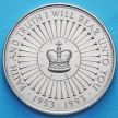 Монета Великобритании 5 фунтов 1993 год. 40 лет правления Елизаветы II.