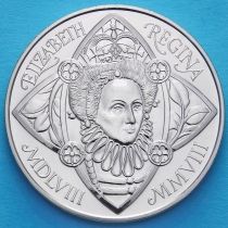 Великобритания 5 фунтов 2008 год. Королева Елизавета I.