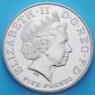 Монета Великобритании 5 фунтов 2008 год. Королева Елизавета I.