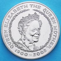 Великобритания 5 фунтов 2002 год. Королева Мать.