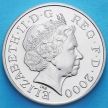 Монета Великобритании 5 фунтов 2000 год. 100 лет со дня рождения Королевы Матери.