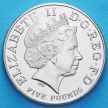 Монета Великобритании 5 фунтов 2005 год. 200 лет Трафальгарской битве.