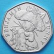 Монета Великобритании 50 пенсов 2017 год. Бенджамин Банни.