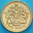 Монета Великобритании 1 фунт 1983 год. aUNC
