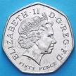 Монета Великобритании 50 пенсов 2014 год. Игры Содружества в Глазго.