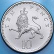 Монета Великобритания 10 пенсов 1995 год. BU