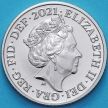 Монета Великобритания 10 пенсов 2021 год. BU