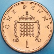 Великобритания 1 пенни 1995 год. BU