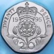 Монета Великобритания 20 пенсов 1995 год. BU