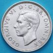 Монета Великобритания 1 шиллинг 1940 год. Шотландский герб. Серебро