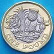 Монета Великобритания 1 фунт 2017 год. BU