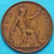 Монета Великобритании 1 пенни 1913 год. 