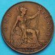 Монета Великобритания 1 пенни 1922 год. 