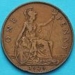 Монета Великобритании 1 пенни 1929 год. 