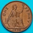 Монета Великобритания 1 пенни 1932 год. 