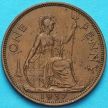Монета Великобритании 1 пенни 1937 год. 
