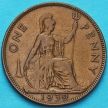 Монета Великобритании 1 пенни 1939 год. 
