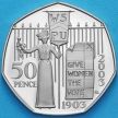 Монета Великобритания 50 пенсов 2003 год.  Движение суфражисток Proof