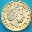 Монета Великобритания 1 фунт 2010 год. Белфаст. BU