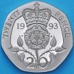 Монета Великобритания 20 пенсов 1993 год. Proof