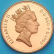 Монета Великобритания 2 пенса 1997 год. Proof