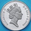 Монета Великобритания 5 пенсов 1990 год. KM# 937. Proof